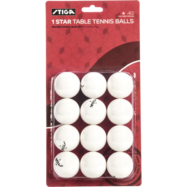 1-Star Table Tennis Balls (12 Pack)