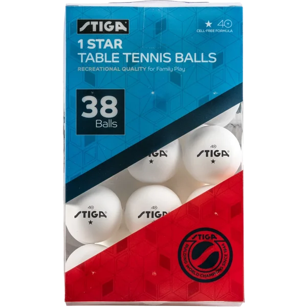 1-Star Table Tennis Balls (38 Pack)