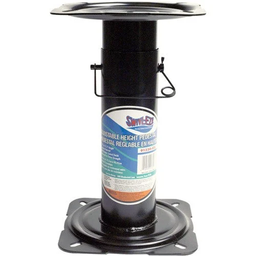 91320ADJ Adjustable Economy Pedestal Black | Miyar Adventures