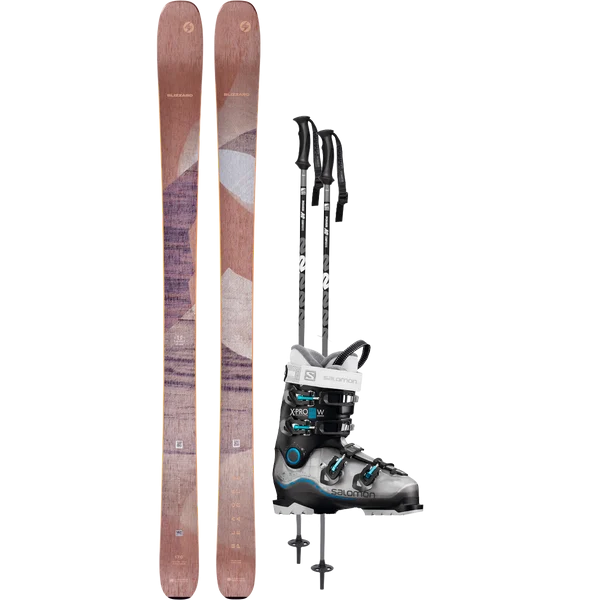Blizzard Women's Black Pearl 94 Demo Ski Package