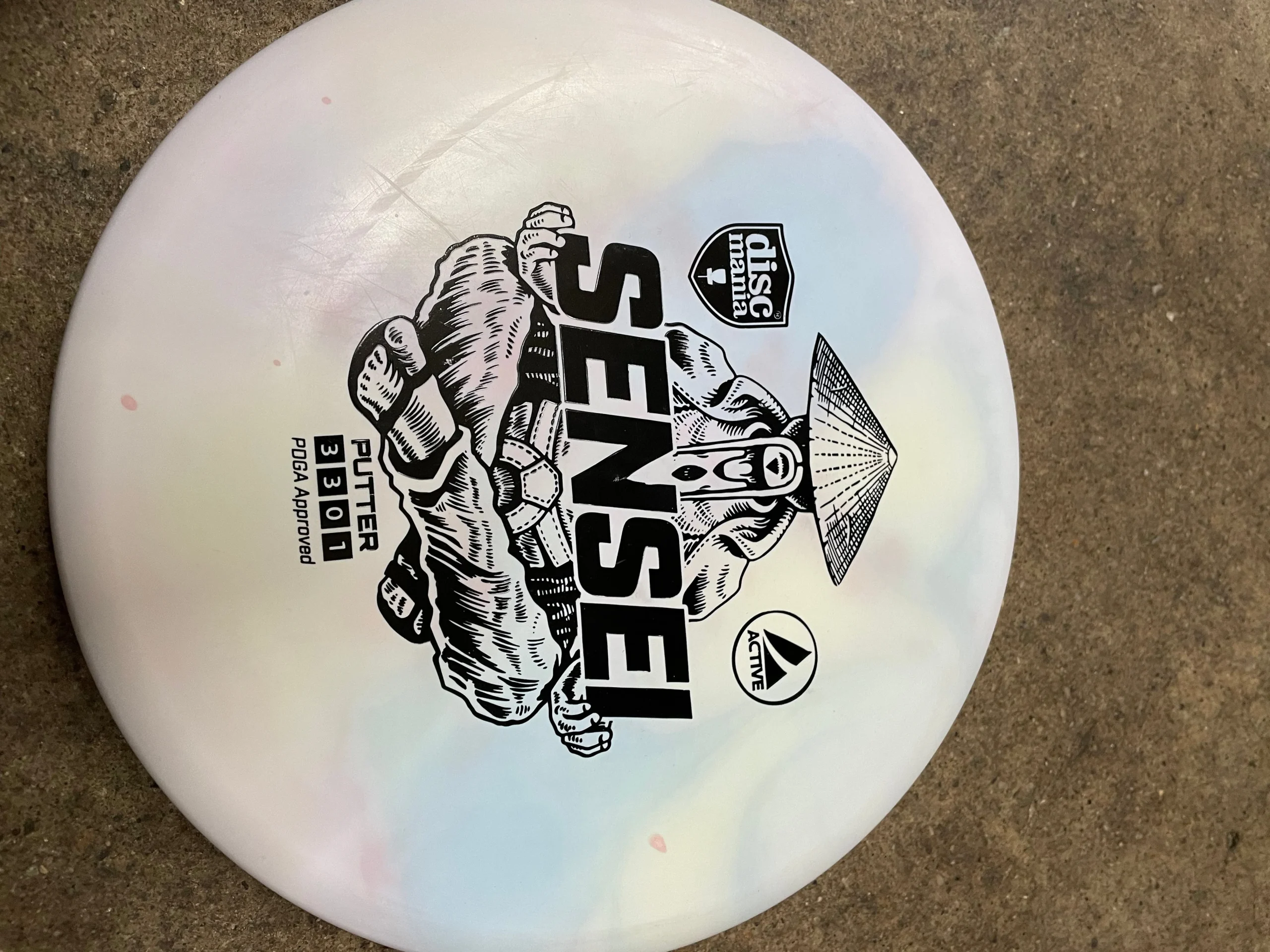 ACTIVE SENSEI PUTTER 165-170 GRAMS Tie-Dye