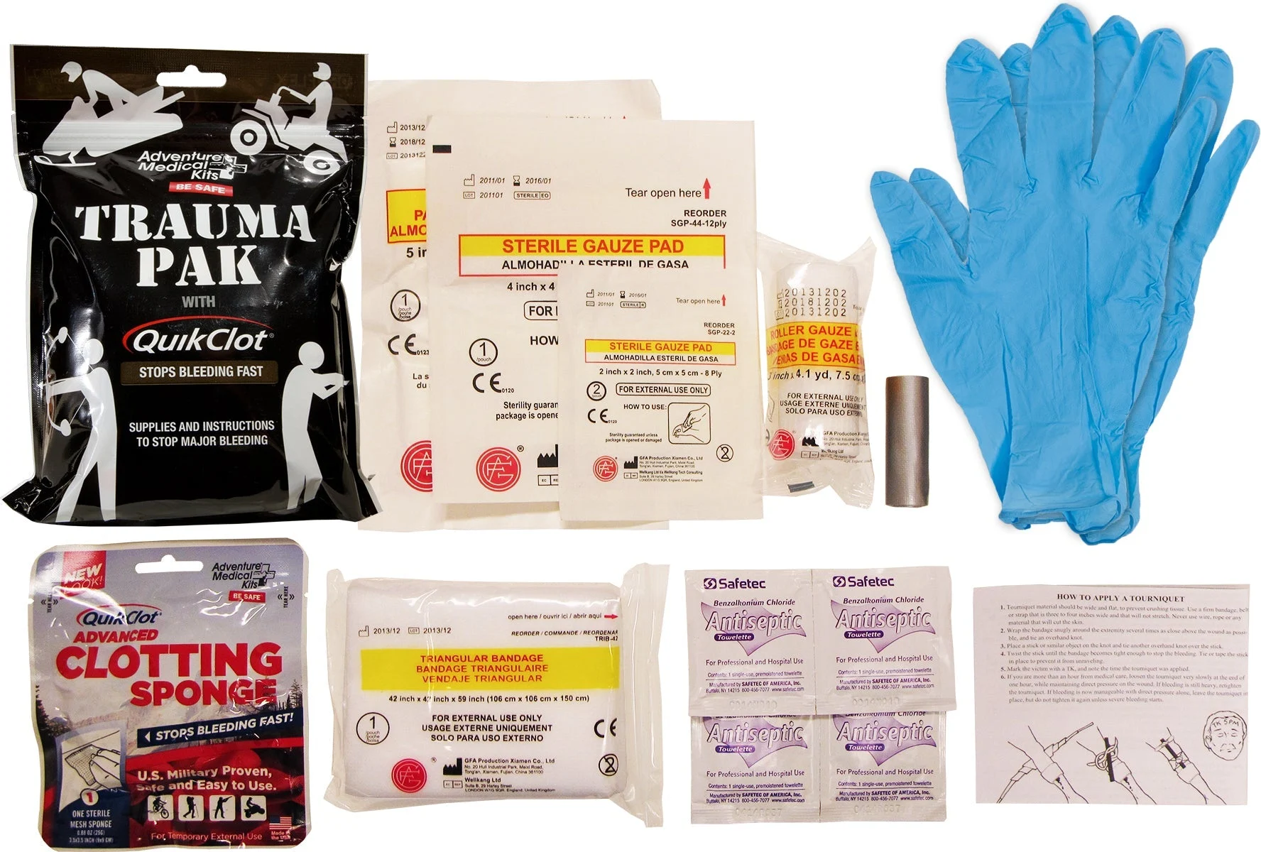 Adventure Medical Kits Trauma Pak with QuikClot | Miyar Adventures