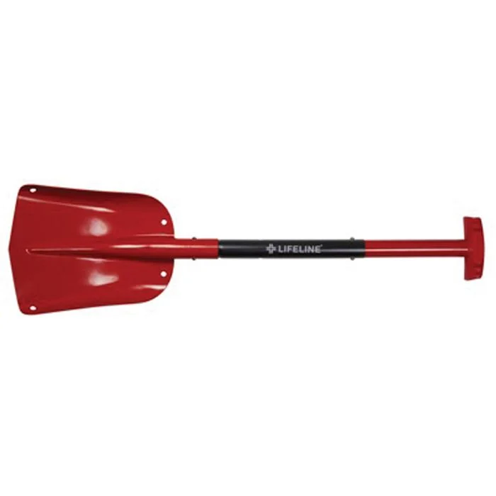 ALUM UTILITY COLLAPSING SHOVEL-RED