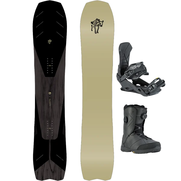 Arbor Snowboards Bryan Iguchi Pro Demo Snowboard Package