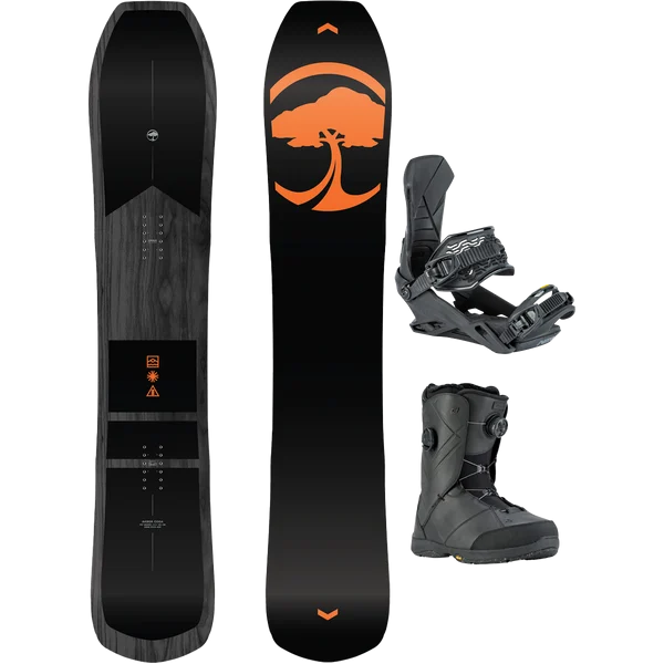 Arbor Snowboards Coda Demo Snowboard Package