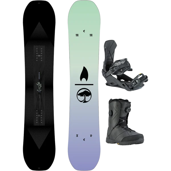 Arbor Snowboards Women's Kuro Neko Demo Snowboard Package