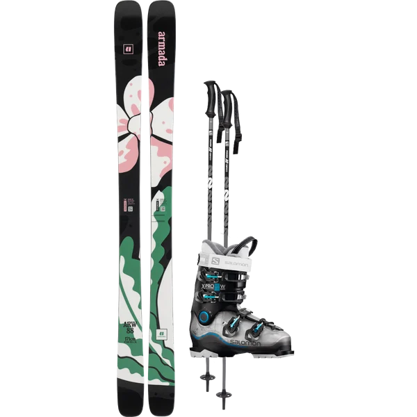 Armada Women's ARW 88 Demo Ski Package