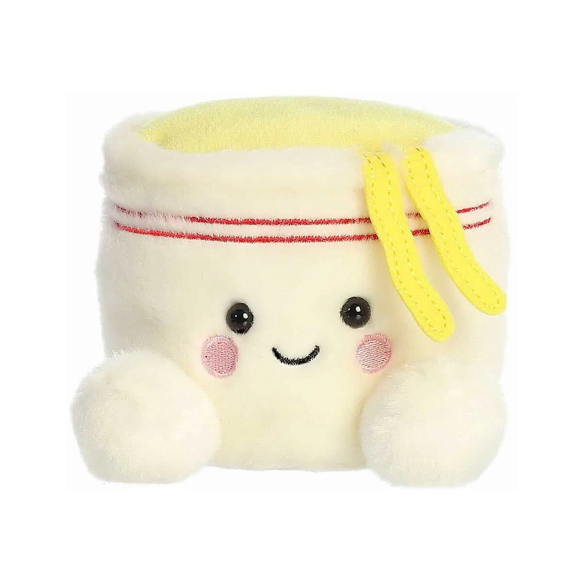 Aurora World Dashi Cup Noodles Palm Pal Plush Toy - 5 Inch