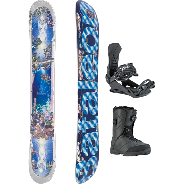 Bataleon Women's Distortia Demo Snowboard Package