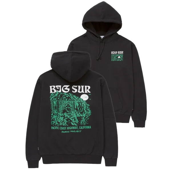 Big Sur Puff Print Bridges Hoodie