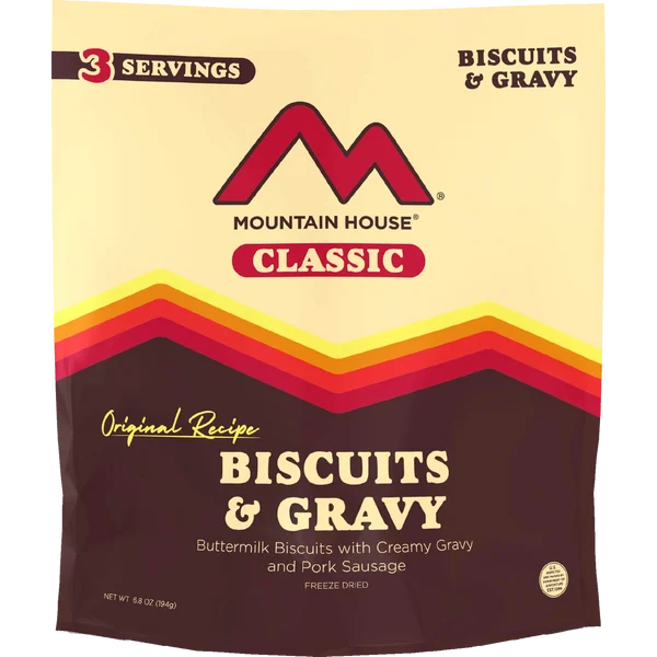 Biscuits and Gravy (3 Servings)