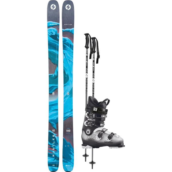 Blizzard Rustler 10 Demo Ski Package