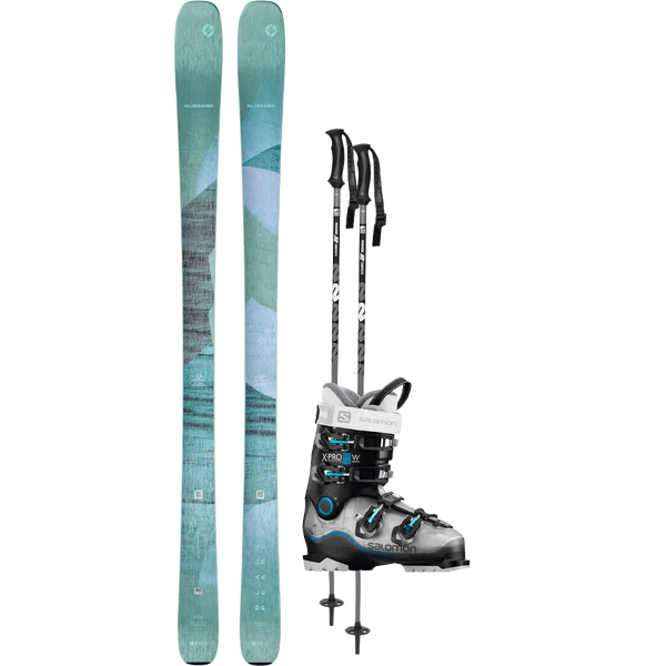 Blizzard Women's Black Pearl 84 Demo Ski Package