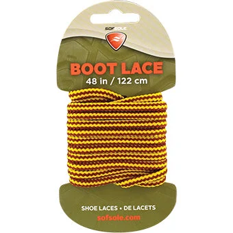 BOOT WAXED LACE GOLD/BROWN 48"