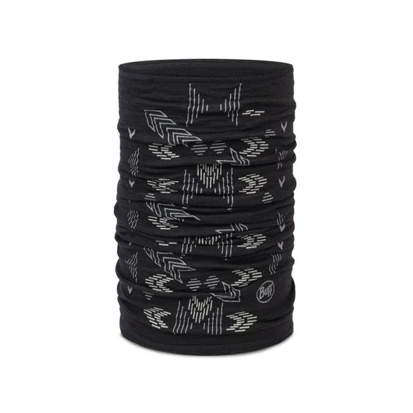 BUFF Merino Lightweight Prints Vanyr Black