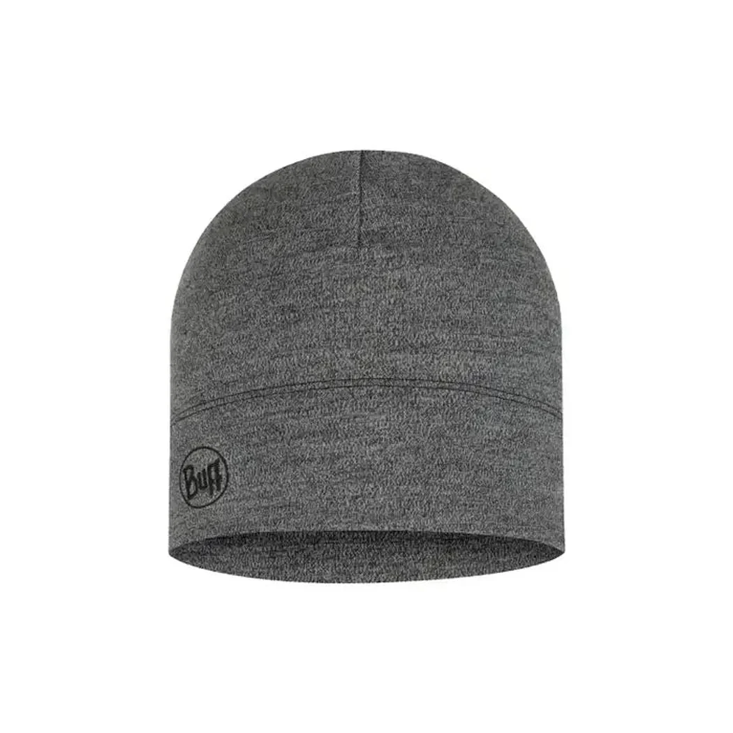Buff Merino Midweight Beanie - Melange T