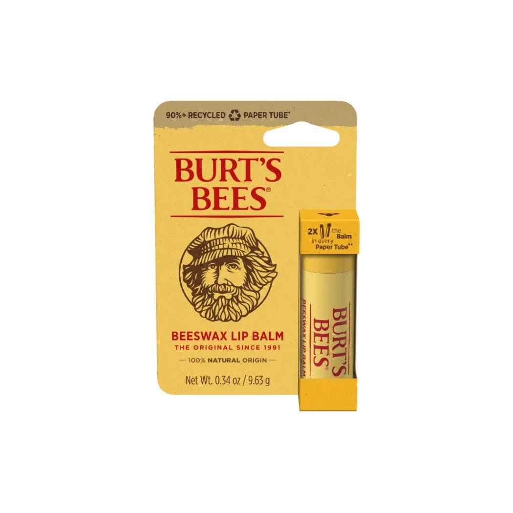 Burt's Bees Beeswax Lip Balm Paper Tube