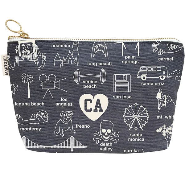 California Zipped Pouch