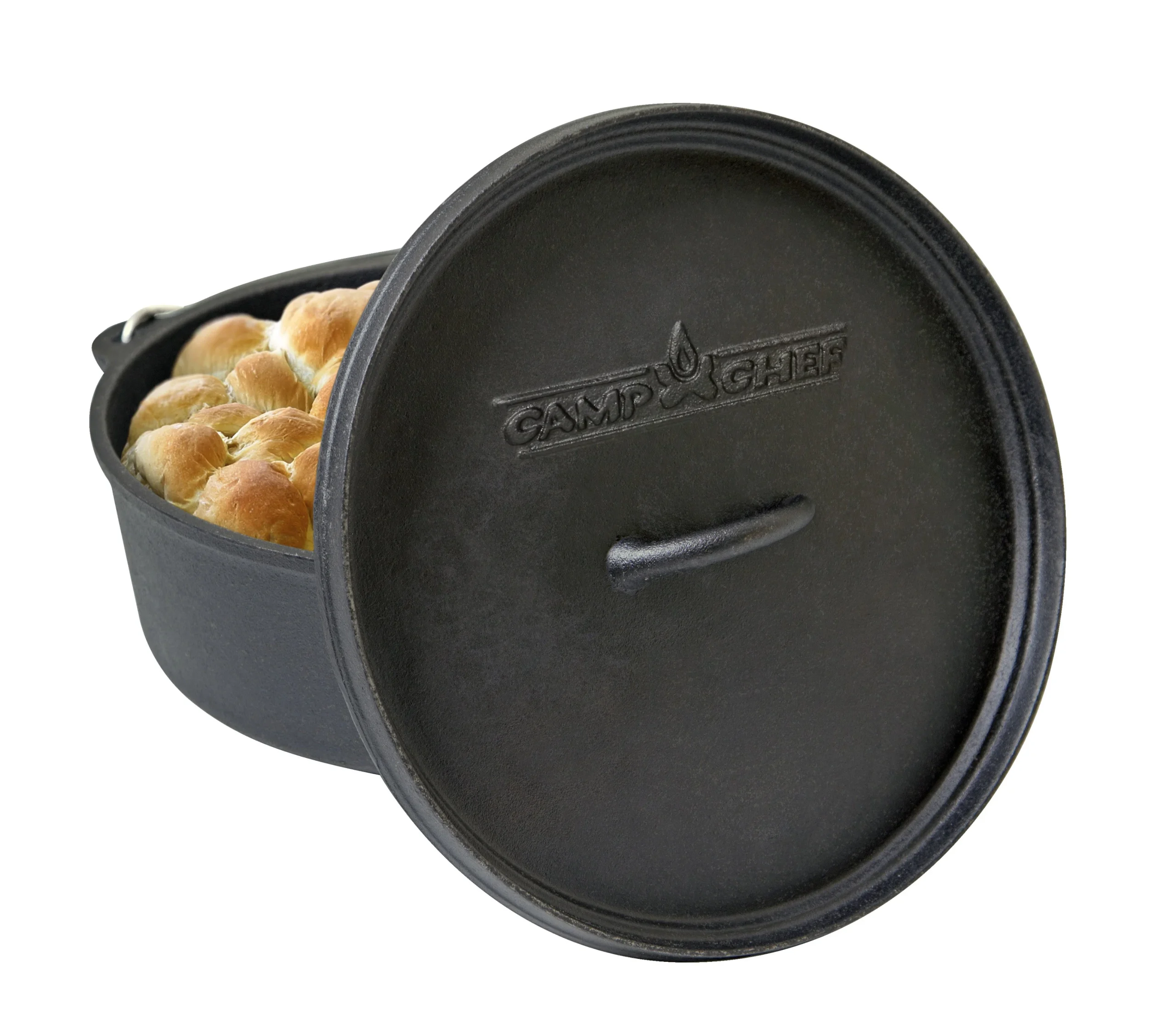 Camp Chef Classic Preseasoned Cast Iron 12 in. Dutch Oven | Miyar Adventures