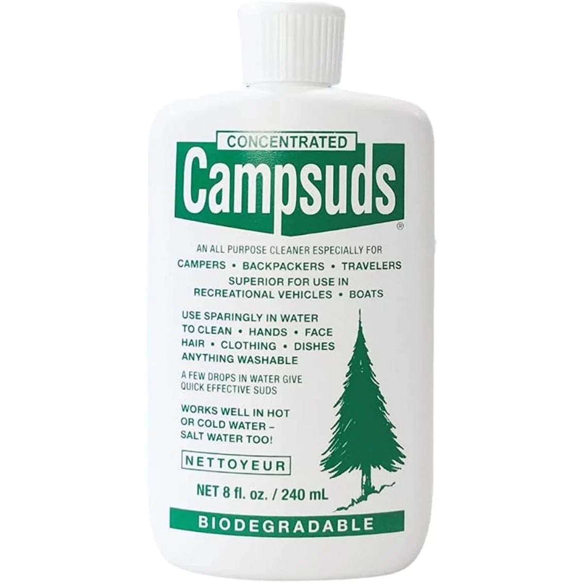 Campsuds Biodegradable Concentrated Soap - 8 oz.