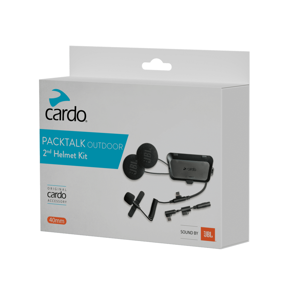 Cardo Systems Packtalk Outdoor 2nd Helmet Kit | Miyar Adventures