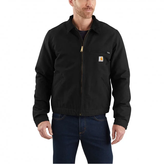 Carhartt Men's Blanket-Lined Detroit Jacket Relaxed Fit Duck 1 Warm Ra | Miyar Adventures