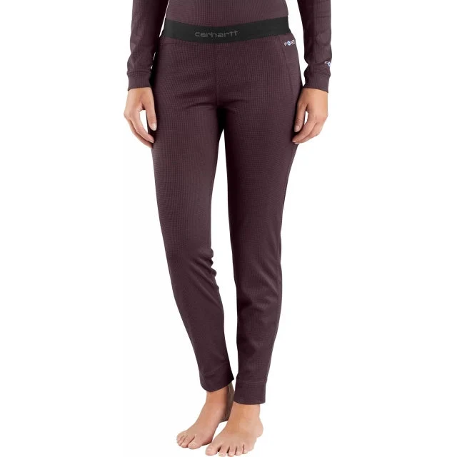 Carhartt Women's Base Force Midweight Tech Baselayer Bottoms | Miyar Adventures