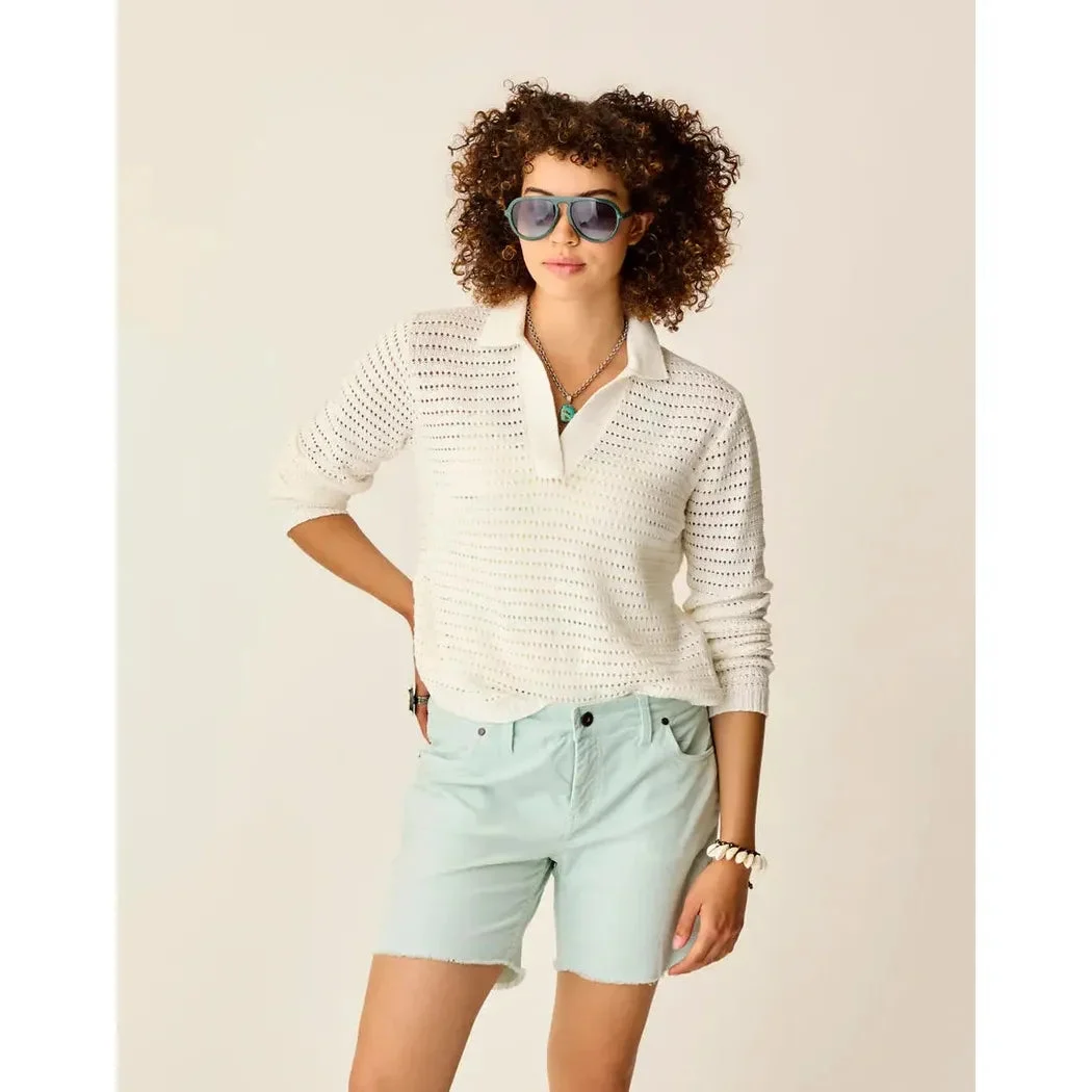 Carve Designs Women's Morgan Polo Sweater