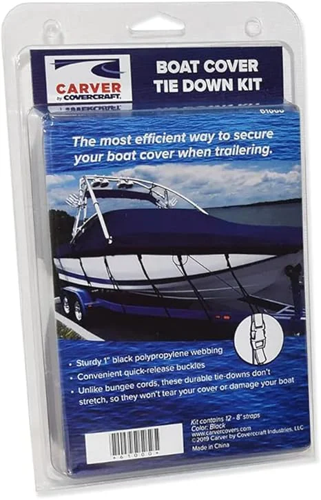 Carver Boat Cover Tie Down Kit | Miyar Adventures
