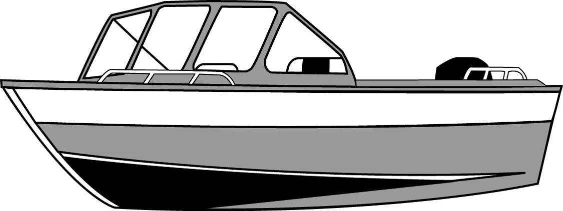 Carver Outboard Jet Boat Cover | Miyar Adventures