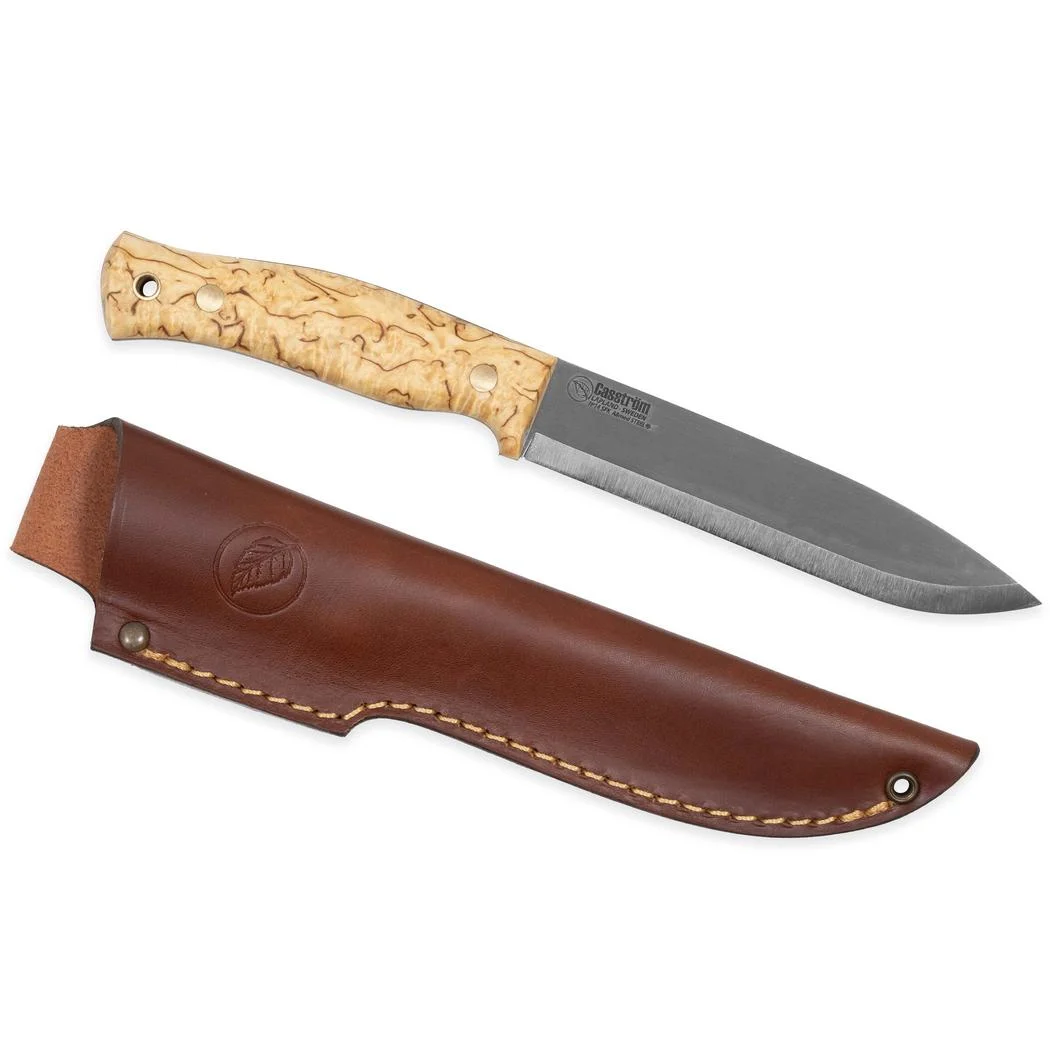 Casstrom No 14 Swedish Forest Knife Curly Birch