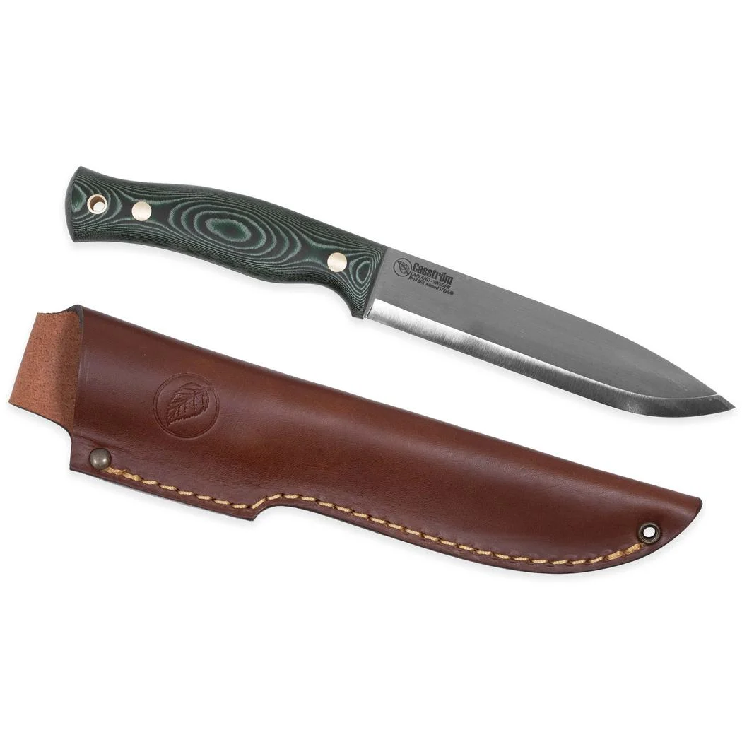 Casstrom No 14 Swedish Forest Knife Green Micarta