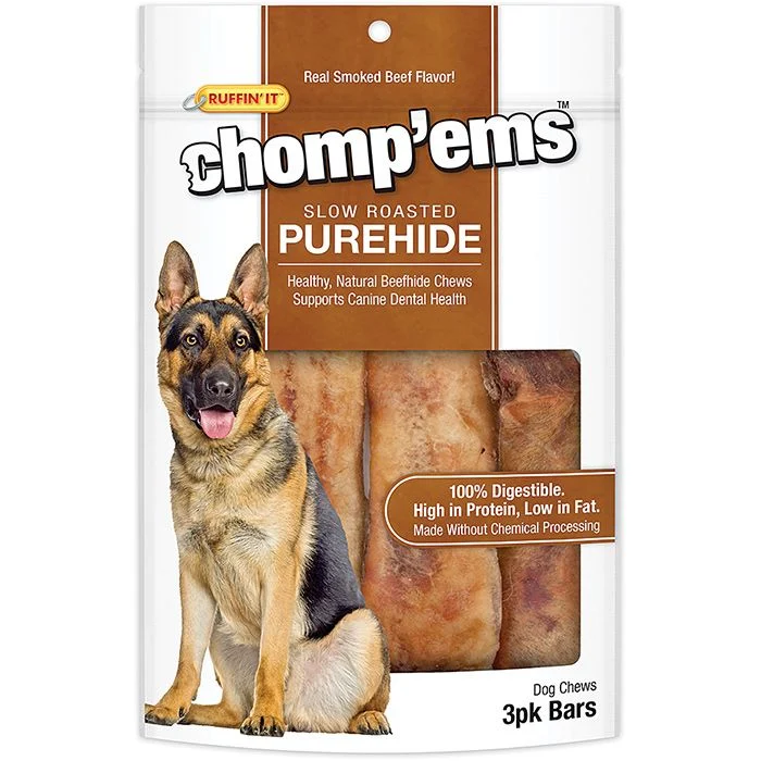 CHOMP'EMS PUREHIDE BARS