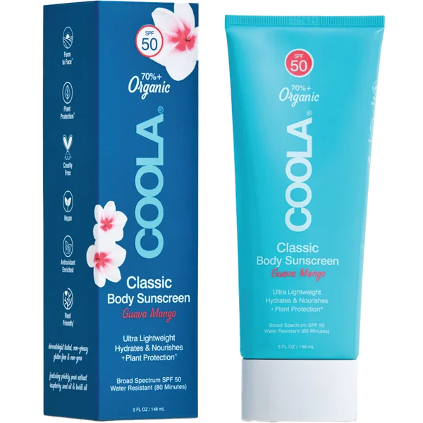 Classic Body Organic Sunscreen Lotion SPF 50
