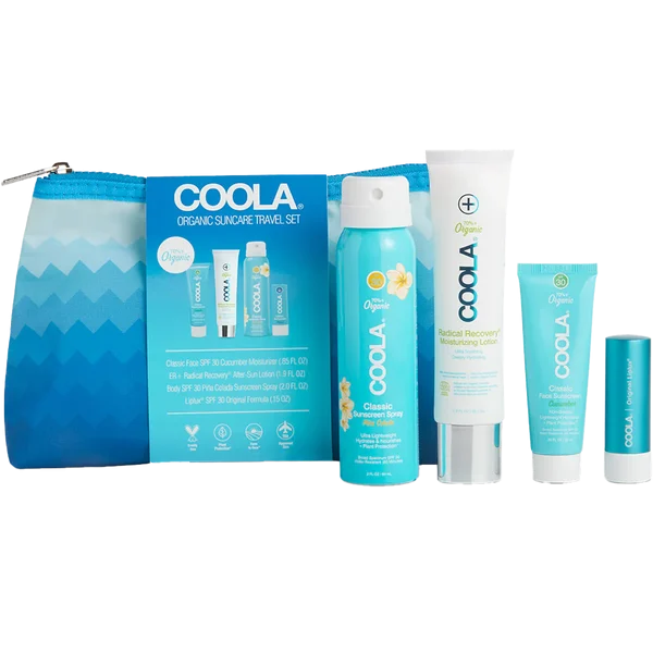 Classic Organic Suncare 4 Piece Travel Set