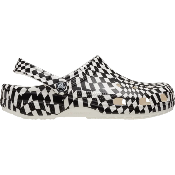 Classic Warped Checker Clog