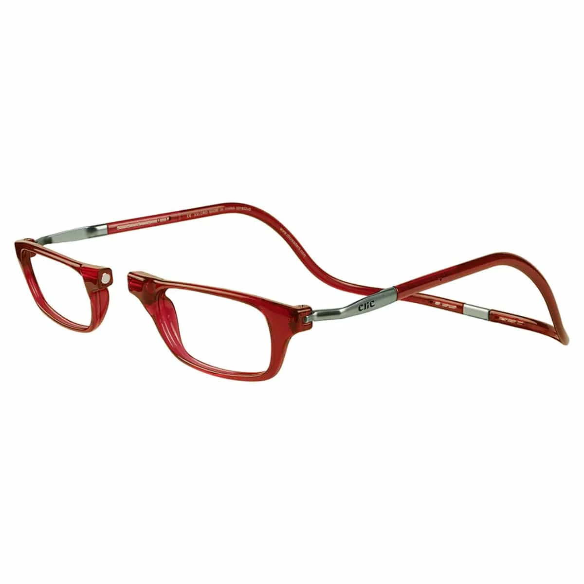 Clic Readers Original Expandable Glasses - Red