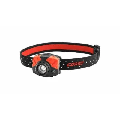 Coast FL75R Rechargeable Pure Beam Focusing Headlamp 530 Lumens Black/ | Miyar Adventures