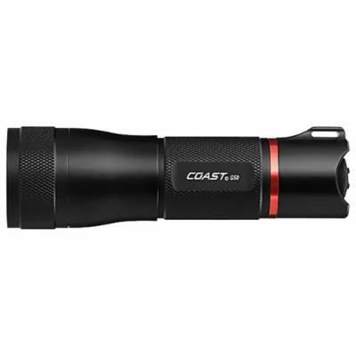 Coast G55 Pure Beam Focusing LED Flashlight - Black | Miyar Adventures