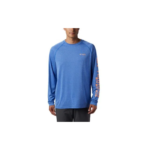 Columbia Men's Terminal Tackle Heather LS Shirt | Miyar Adventures