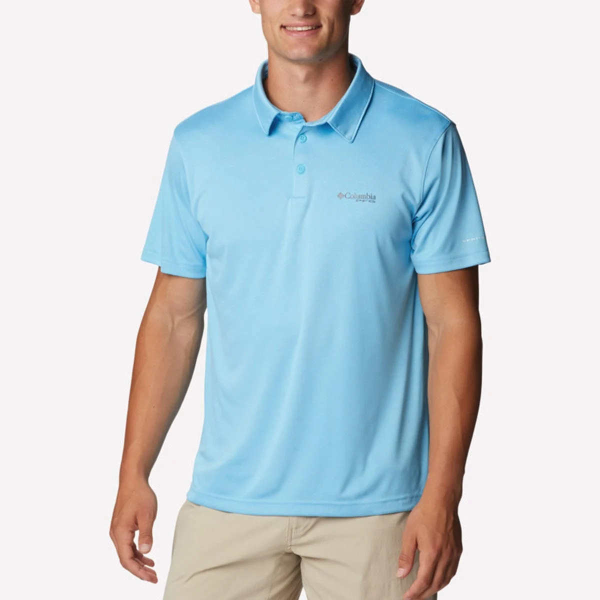Columbia Men's Terminal Tackle Heather Polo