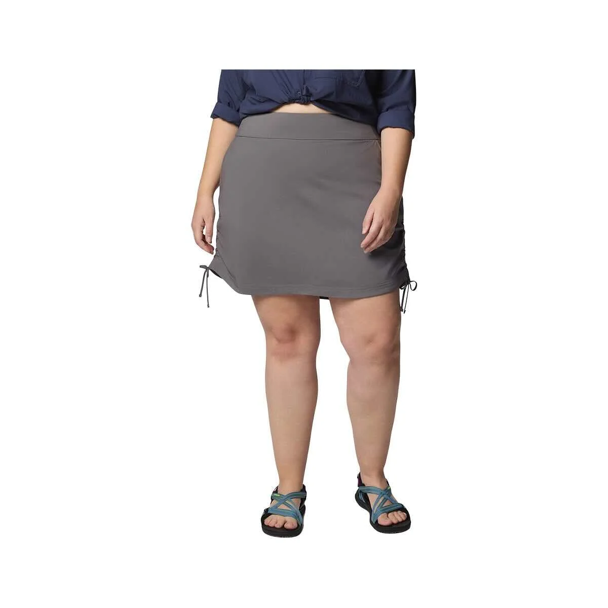 Columbia Women's All Seasons Ruched Skort - Curvy