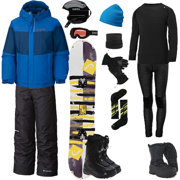 Columbia The Works Package w/ Pants - Boy's Snowboard
