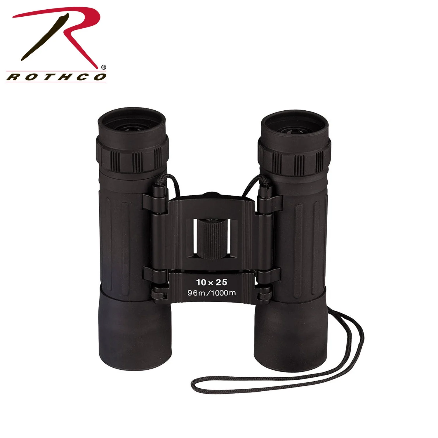 COMPACT BINOCULARS / 10 X 25 - BLACK