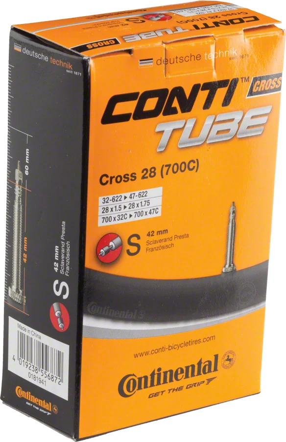 Continental Standard Tube - 700 x 32 - 47mm 42mm Presta Valve | Miyar Adventures