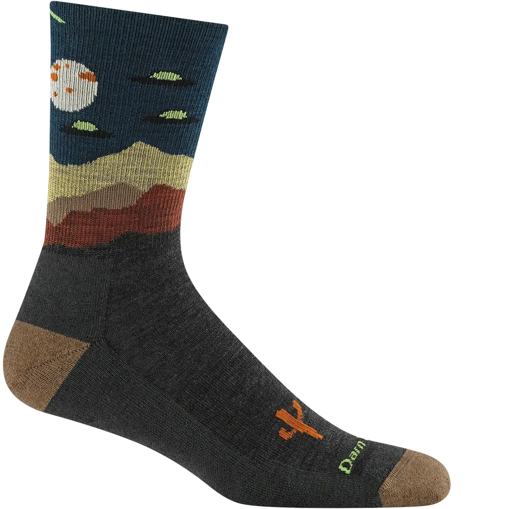 Darn Tough Men's Spaced Out Micro Crew Lightweight Hiking Socks
