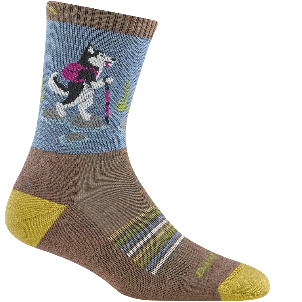 Darn Tough Women's Critter Club Micro Crew Lightweight with Cushion