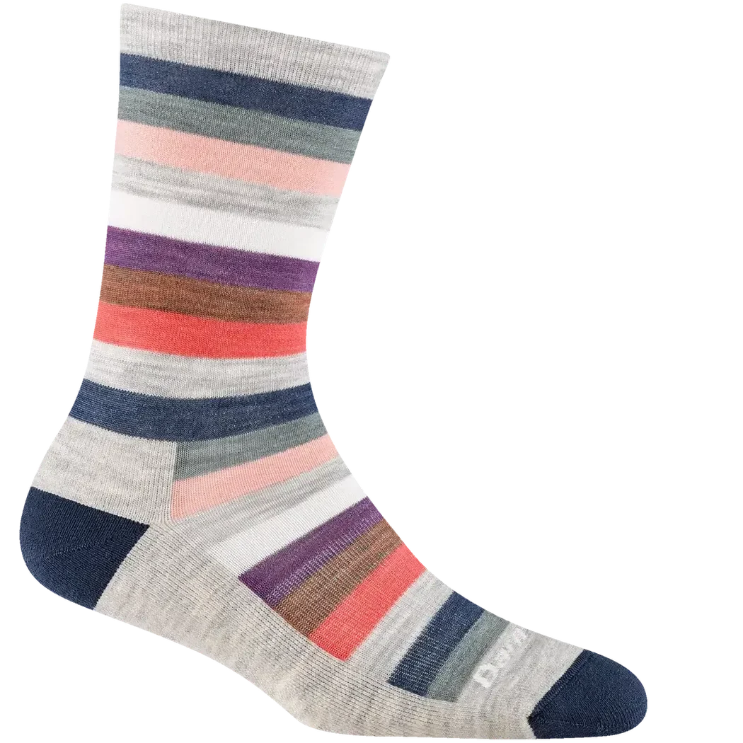 Darn Tough Women's Mystic Stripe Crew Lightweight Lifestyle Sock