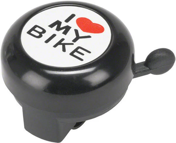 Dimension "I Heart My Bike" Black Bell | Miyar Adventures
