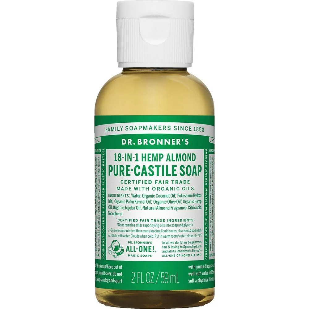 DR. BRONNER'S LIQUID SOAP ALMOND 4 OZ